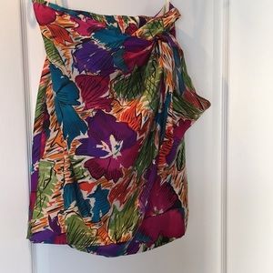 Sarong Silk Skirt